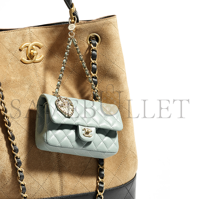 Ch*el classic mini bag with hook ap4760 (12*8*5cm)